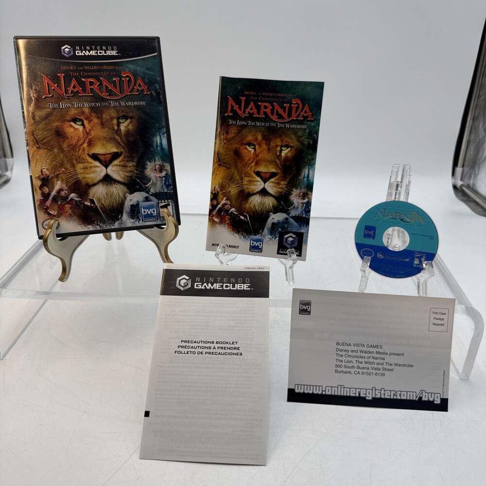 The Chronicles of Narnia: The Lion, the Witch and the Wardrobe 2005 GameCube CIB